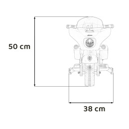 Pojazd Chopper INDIAN Różowy