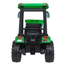 Pojazd MEGA Traktor D68 Z Przyczepką Zielony