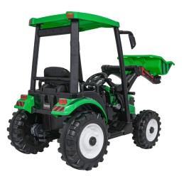 Pojazd MEGA Traktor D68 Z Przyczepką Zielony