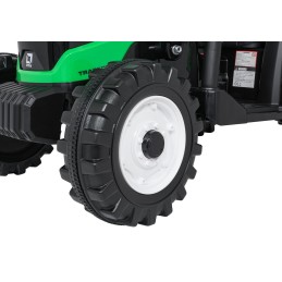 Pojazd MEGA Traktor D68 Z Przyczepką Zielony