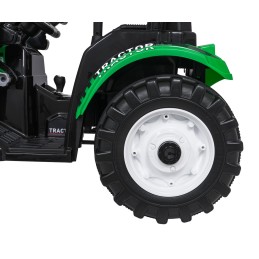 Pojazd MEGA Traktor D68 Z Przyczepką Zielony