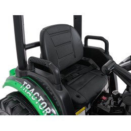Pojazd MEGA Traktor D68 Z Przyczepką Zielony