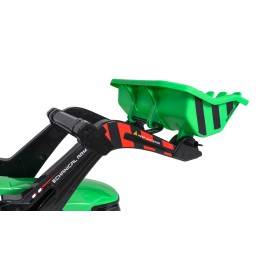 Pojazd MEGA Traktor D68 Z Przyczepką Zielony
