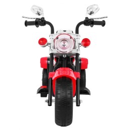 Motorek Chopper NightBike Czerwony