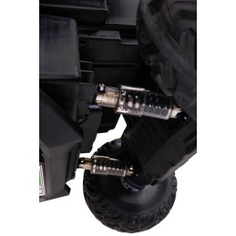 Buggy UTV Terenówka dla dzieci Zielony + Pilot + Bagażnik + Wolny Start + EVA + MP3 LED