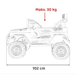 Pojazd Off-Road CLIMBER Zielony