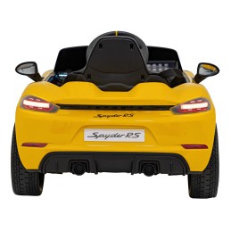 Pojazd Porsche Spyder RS 718 Lakier Żółty