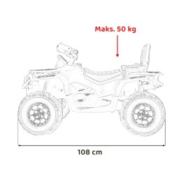 Quad Can Am Outlander ATV Żółty