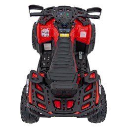Quad Can Am Outlander ATV z Pilotem Czerwony