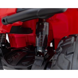 Quad Can Am Outlander ATV z Pilotem Czerwony
