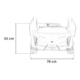 Pojazd Lamborghini Veneno Czerwony