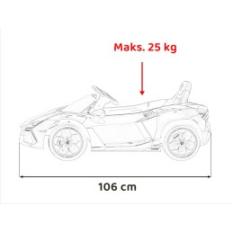 Pojazd Lamborghini Revuelto Białe