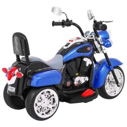 Motorek Chopper NightBike Niebieski
