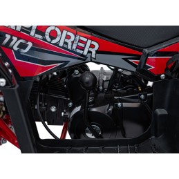 Pojazd Quad Spalinowy 110CC EXPLORER Czerwony