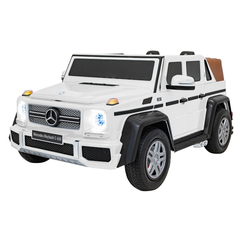 Pojazd Mercedes Benz MAYBACH G650 STRONG Biały