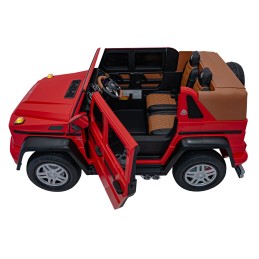 Pojazd Mercedes Benz MAYBACH G650 Czerwony