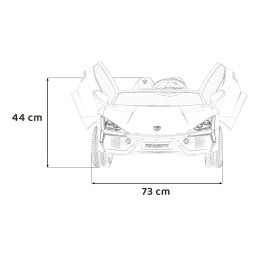 Pojazd Lamborghini Revuelto XL Szary