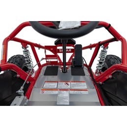 Pojazd Gokart Elektryczny MAIGHTY Czerwony