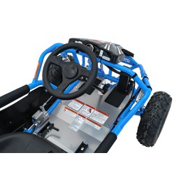 Pojazd Gokart Elektryczny MAIGHTY Niebieski