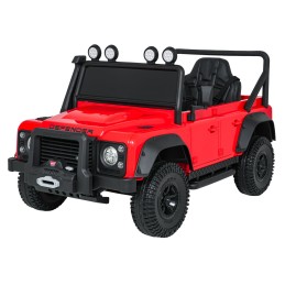 Pojazd Land Rover Defender 110 SVX Concept Czerwony