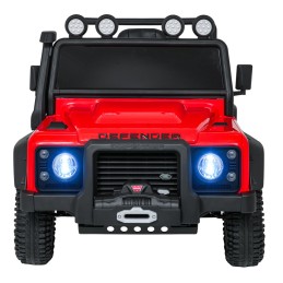Pojazd Land Rover Defender 110 SVX Concept Czerwony