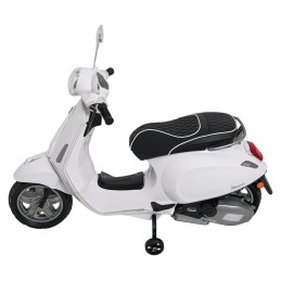 Pojazd Skuter Vespa ROMA Biały motorek dla dziecka
