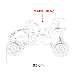 Pojazd Buggy Madman UTV-MX Niebieski