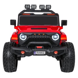 Pojazd Extreme Sport 4x4 Zmienna Wielkość Czerwony