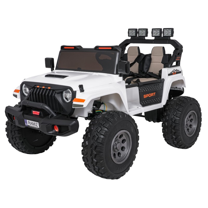 Pojazd Extreme Sport 4x4 Zmienna Wielkość Biały